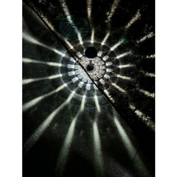 12 Pack Solar Lights Outdoor Waterproof, Cool White Pathway Lights Solar - Picture 1 of 2